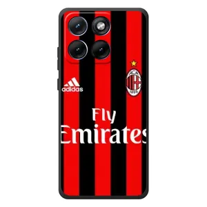 Чохли для Motorola Edge 70 Fusion (VPrint) - Футбольні клуби (Milan)