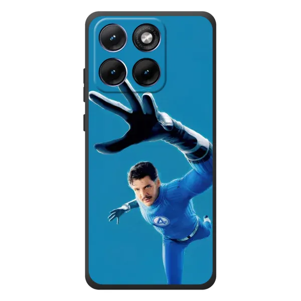 Чехол с принтом «Мистер Фантастик супергерой» для Motorola Edge 70 Fusion Чехол с принтом «Мистер Фантастик супергерой» для Motorola Edge 70 Fusion