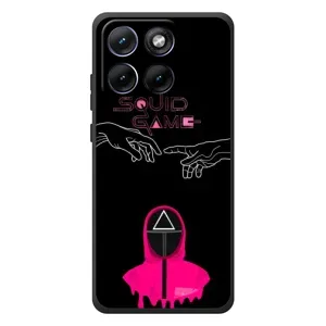 Чохол Гра в кальмара для Motorola Edge 70 Fusion (Мінімалізм Гра кальмара)