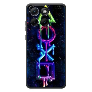 Чехлы с тематикой Киберспорт для Motorola Edge 70 Fusion (VPrint) (Pleystation лого)