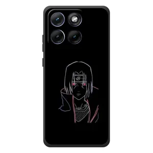 Чохли на тему: Ітачи Учіха для Motorola Edge 70 Fusion (AlphaPrint) (силует Ітачі)