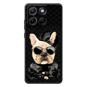 Чохли з крутими принтами для Motorola Edge 70 Fusion - (PREMIUMPrint) (Стильна собака)