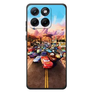 Силіконовий чохол Маквін для Motorola Edge 70 Fusion (Тачки на трасі)