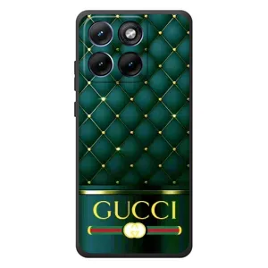 Чохли  GUCCI для Моторола Едж 70 Фьюжн (AlphaPrint) (Текстура Гуччі)