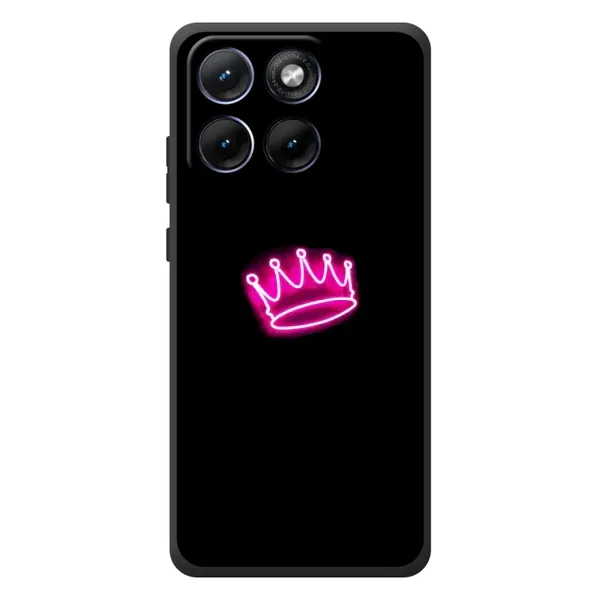 Чехол с принтом «Яркая корона» для Motorola Edge 70 Fusion