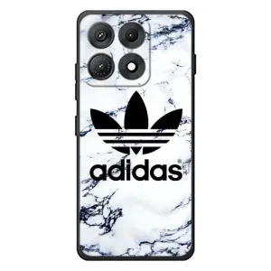 Чехлы Адидас для Motorola Edge 70 Max (AlphaPrint) (Адидас на мраморе)
