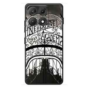 Чехол с дизайном Венздей 2 на Motorola Edge 70 Max (Ворота Академии Невермор)