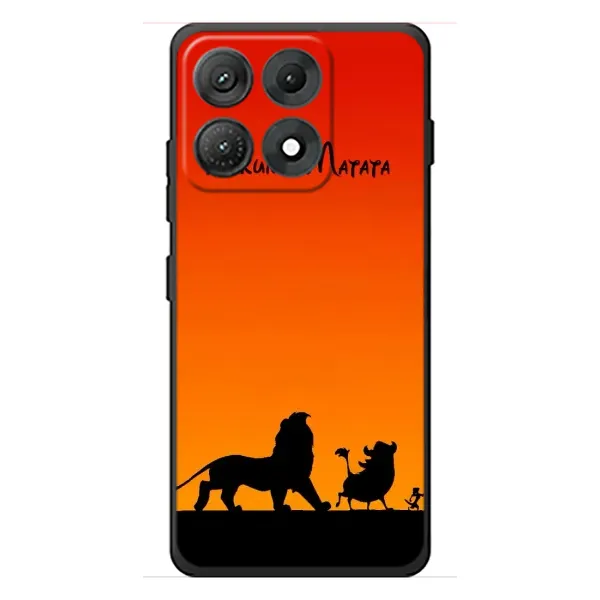 Чехол с принтом «Акуна Матата закат» для Motorola Edge 70 Max