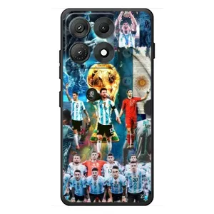 Чехлы Месси для Motorola Edge 70 Max (AlphaPrint) (Аргентина Месси)