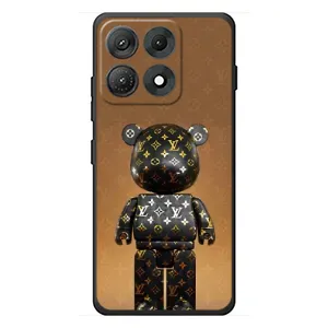 Чехлы для Motorola Edge 70 Max - Bearbrick Louis Vuitton (PREMIUMPrint) (Bearbrick)