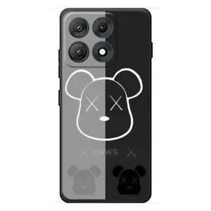 Чехлы для Motorola Edge 70 Max - Bearbrick Louis Vuitton (PREMIUMPrint) (БеарБрик глаза)