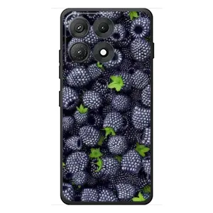 Чехлы с Фруктами для Motorola Edge 70 Max (VPrint) (Ежевика)