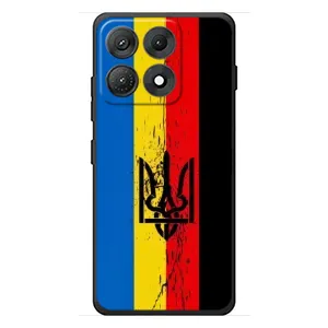 Украинские Чехлы для Motorola Edge 70 Max с картинкой УПА (AlphaPrint) (Флаг УПА)