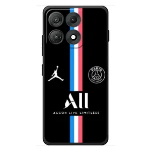 Чехлы PSG для Motorola Edge 70 Max (AlphaPrint) (футболка ПСЖ)