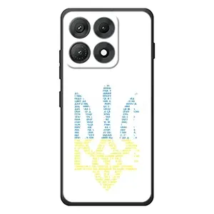 Чехлы для Motorola Edge 70 Max  Укр. Символика (AlphaPrint) (Герб из букв)