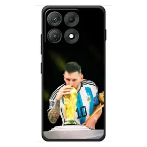 Чехлы для Motorola Edge 70 Max (Leo чемпион) (AlphaPrint) (Кубок Месси)
