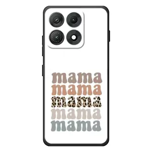 Чехлы для мамы на Motorola Edge 70 Max (Текстовый коллаж мама)