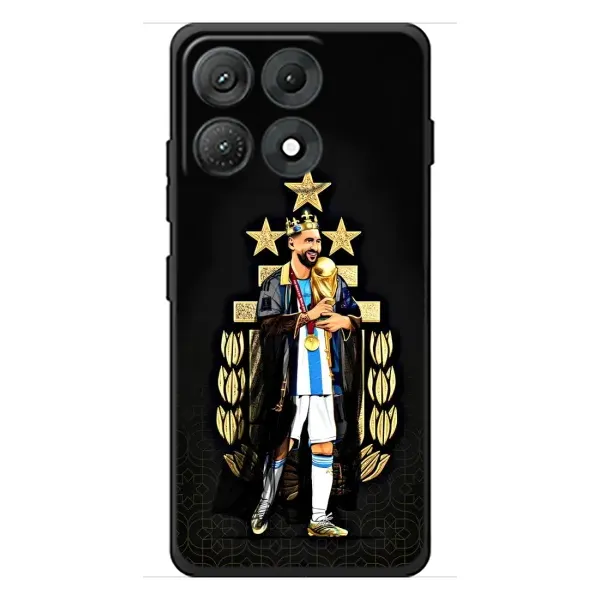 Чехол с принтом «Месси Король» для Motorola Edge 70 Max
