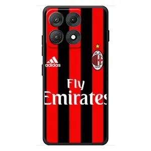 Чехлы для Motorola Edge 70 Max (VPrint) - Футбольные клубы (Milan)