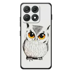 Чехол с птицами на Motorola Edge 70 Max (VPrint) (Милая Сова)