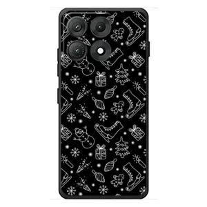 Новогодние, Праздничные Чехлы для Motorola Edge 70 Max - 2024 год (Новогодний фон)