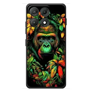 Чехол с Обезьянами Motorola Edge 70 Max - (AlphaPrint) (Обезьяна в тропиках)