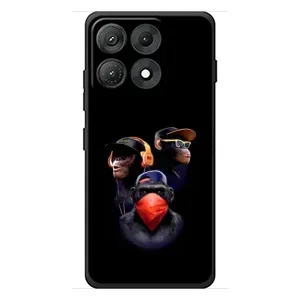 Чехол с Обезьянами Motorola Edge 70 Max - (AlphaPrint) (Три обезьяны)