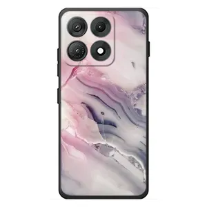 Мраморный чехол на Motorola Edge 70 Max (VPrint) (Пурпурный Мрамор)