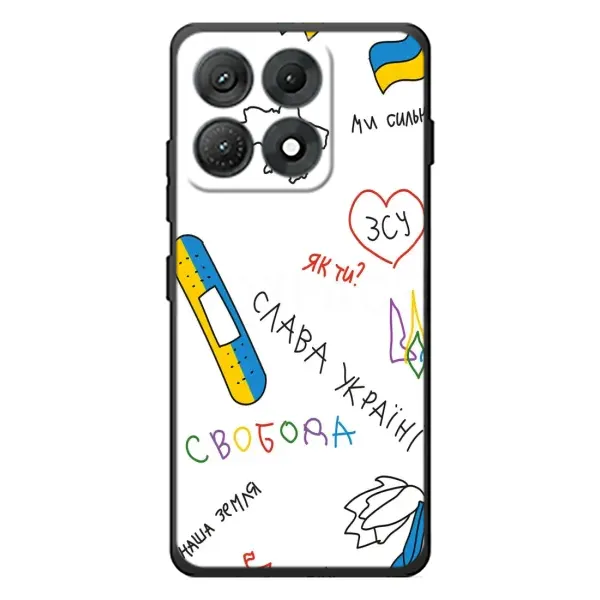 Чехол с принтом «Стикер» для Motorola Edge 70 Max