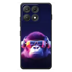 Чехол с Обезьянами Motorola Edge 70 Max - (AlphaPrint) (Стильная обезьяна)