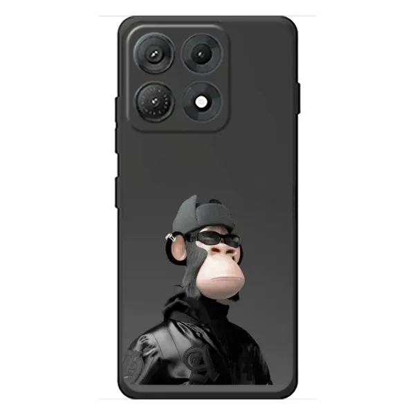 Чехол с принтом «стильная обезьяна NFT» для Motorola Edge 70 Max