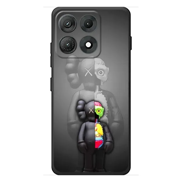 Чехол с принтом «Тело Bearbrick» для Motorola Edge 70 Max
