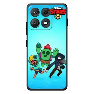 Чехлы Brawl Stars для Motorola Edge 70 Max (AlphaPrint) (Трио героев)