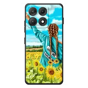 Чехол для Патриота Украины Motorola Edge 70 Max - (AlphaPrint) (Украиночка)