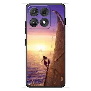 Чехол с мультфильмом Моана Motorola Edge 70 Max (Закат Ваяна)