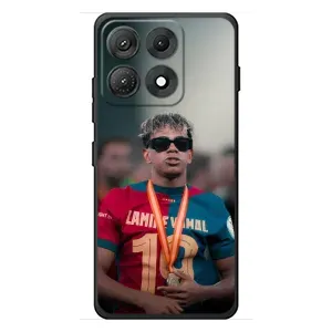 Чехол с футболистом Ламин Ямаль Motorola Edge 70 Max (Ямаль Барса)
