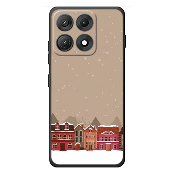 Чехол с принтом «Зимний город» для Motorola Edge 70 Max