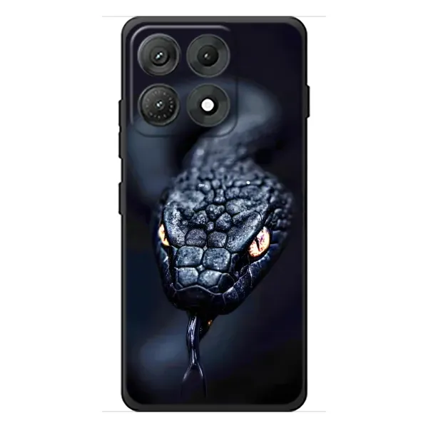 Чехол с принтом «Черная змея» для Motorola Edge 70 Max Чехол с принтом «Черная змея» для Motorola Edge 70 Max