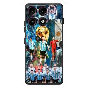 Чехлы Месси для Motorola Edge 70 Pro (AlphaPrint) (Аргентина Месси)