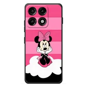 Эксклюзивный чехол для Motorola Edge 70 Pro (AlphaPrint - Мультяшные) (Девочка Maus)