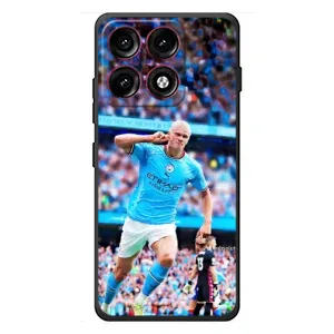 Чехлы с футболистом Ерлинг Холанд для Motorola Edge 70 Pro (AlphaPrint) (фанаты Холанда)
