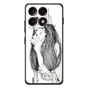Чохол з друком для Motorola Edge 70 Pro - (Мода) (AlphaPrint) (Фото дівчини)