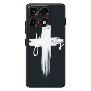 Чехол для Motorola Edge 70 Pro (AlphaPrint) - (Христианские) (Иисус)