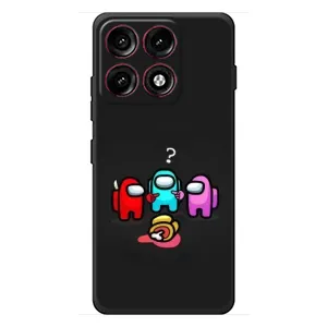Чехол Амонг Ас для Motorola Edge 70 Pro (AlphaPrint) (Импостер)