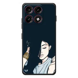 Чохол з друком для Motorola Edge 70 Pro - (Мода) (AlphaPrint) (Гарна дівчина)