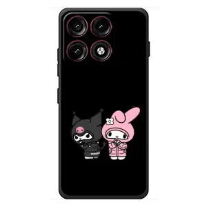 Чехол с кроликом Куроми на Motorola Edge 70 Pro (Куроми и Мелоди)
