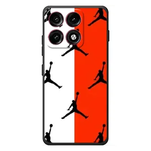 Чехлы для Motorola Edge 70 Pro - с картинкой JORDAN (AlphaPrint) (Лого Джордан)