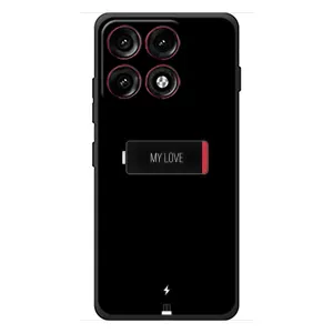 Чехлы для любимой на Моторола Едж 70 Про (VPrint) (Love battery)