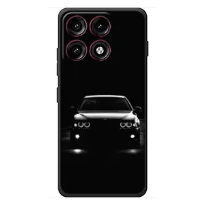 Чехол для Моторола Эдж 70 Про - с принтом БМВ (AlphaPrint) (Машина BMW)