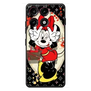 Чехол Disney Mouse Motorola Edge 70 Pro (PREMIUMPrint) (Минни peace)